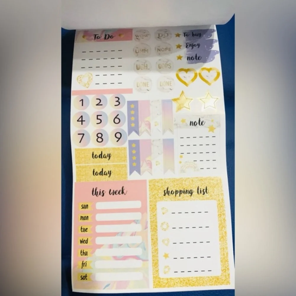 770 stickers Get‎ Organized stickers for Planners journals calendars  new